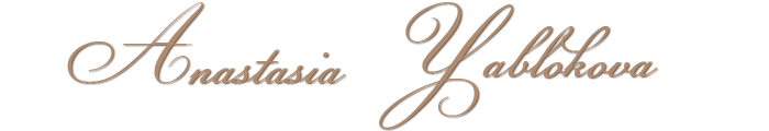 Anastasia Yablokova Anastasia Yablokova