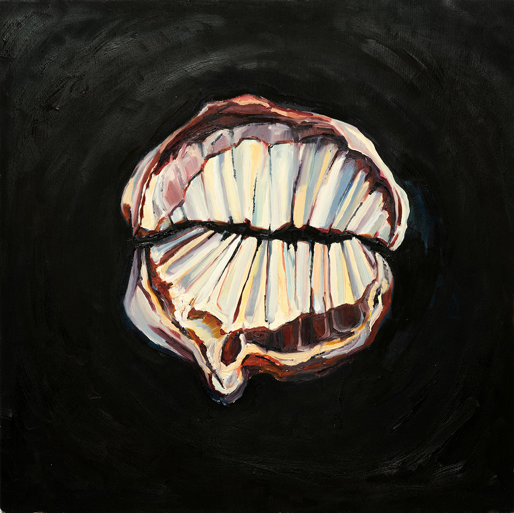 Свиные ребра, 2017, холст, масло, 43 х 43 cм Pork Ribs, 2017, oil on canvas, 43 х 43 cm