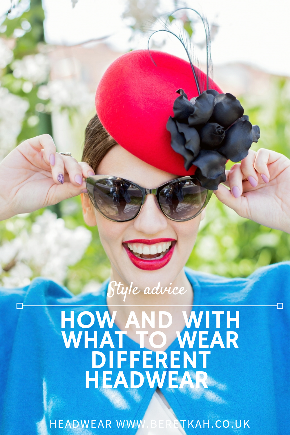 How and with what to wear hats