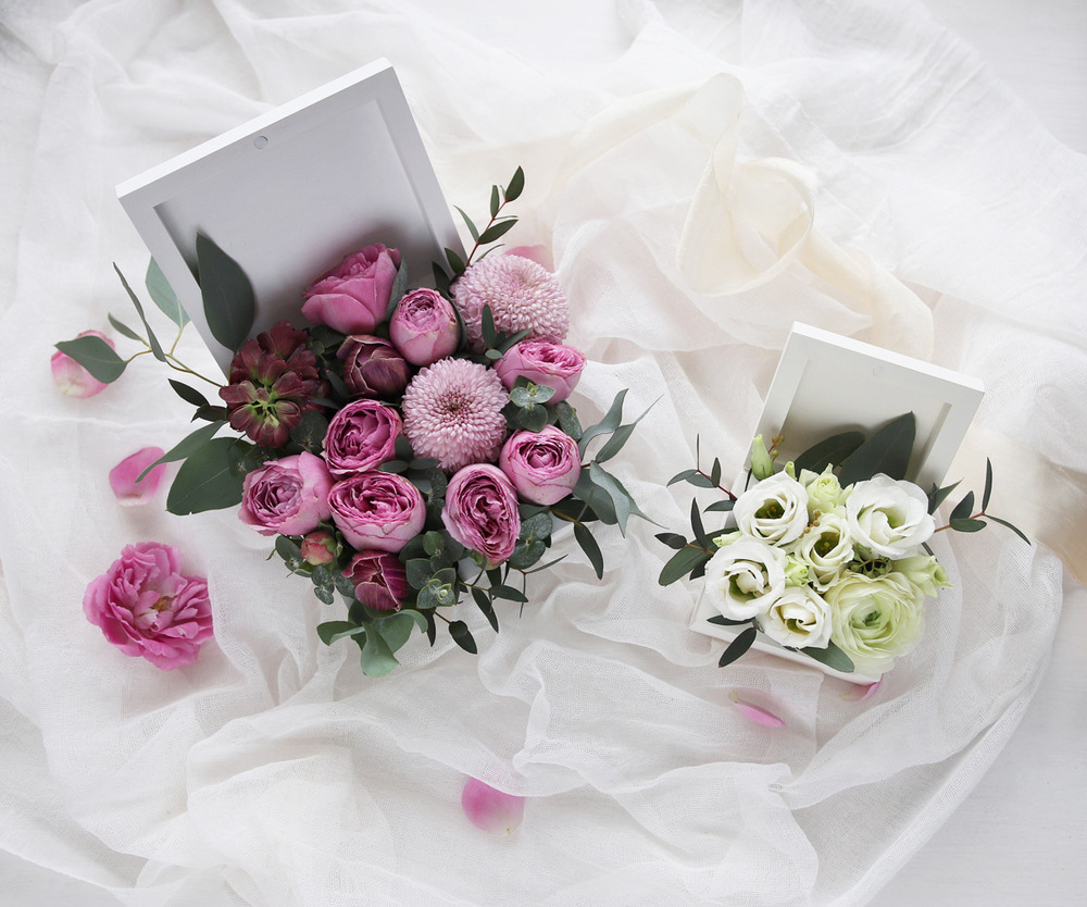 Большие бумажные цветы в декоре свадьбы