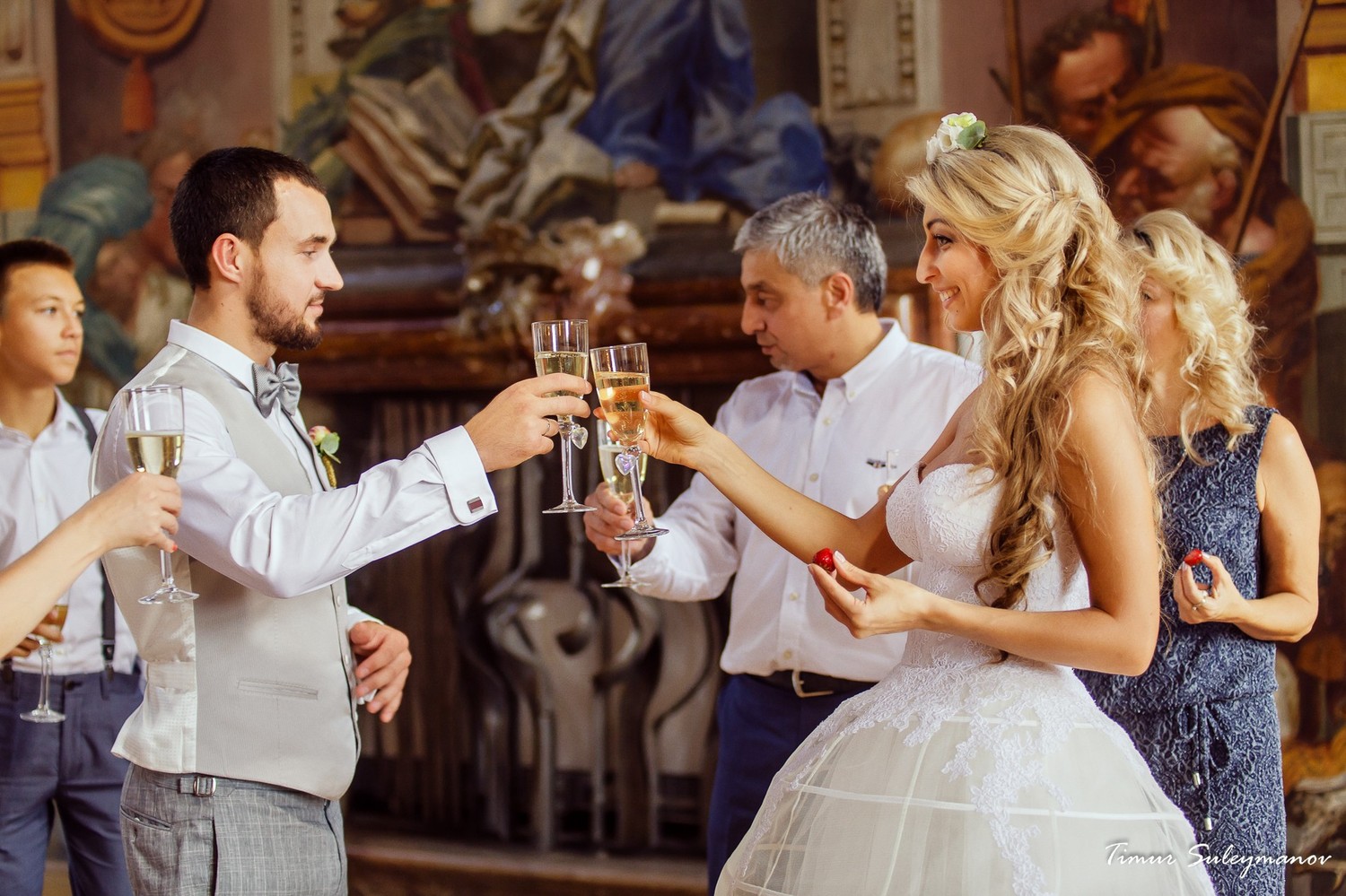Wedding in the Troja palace