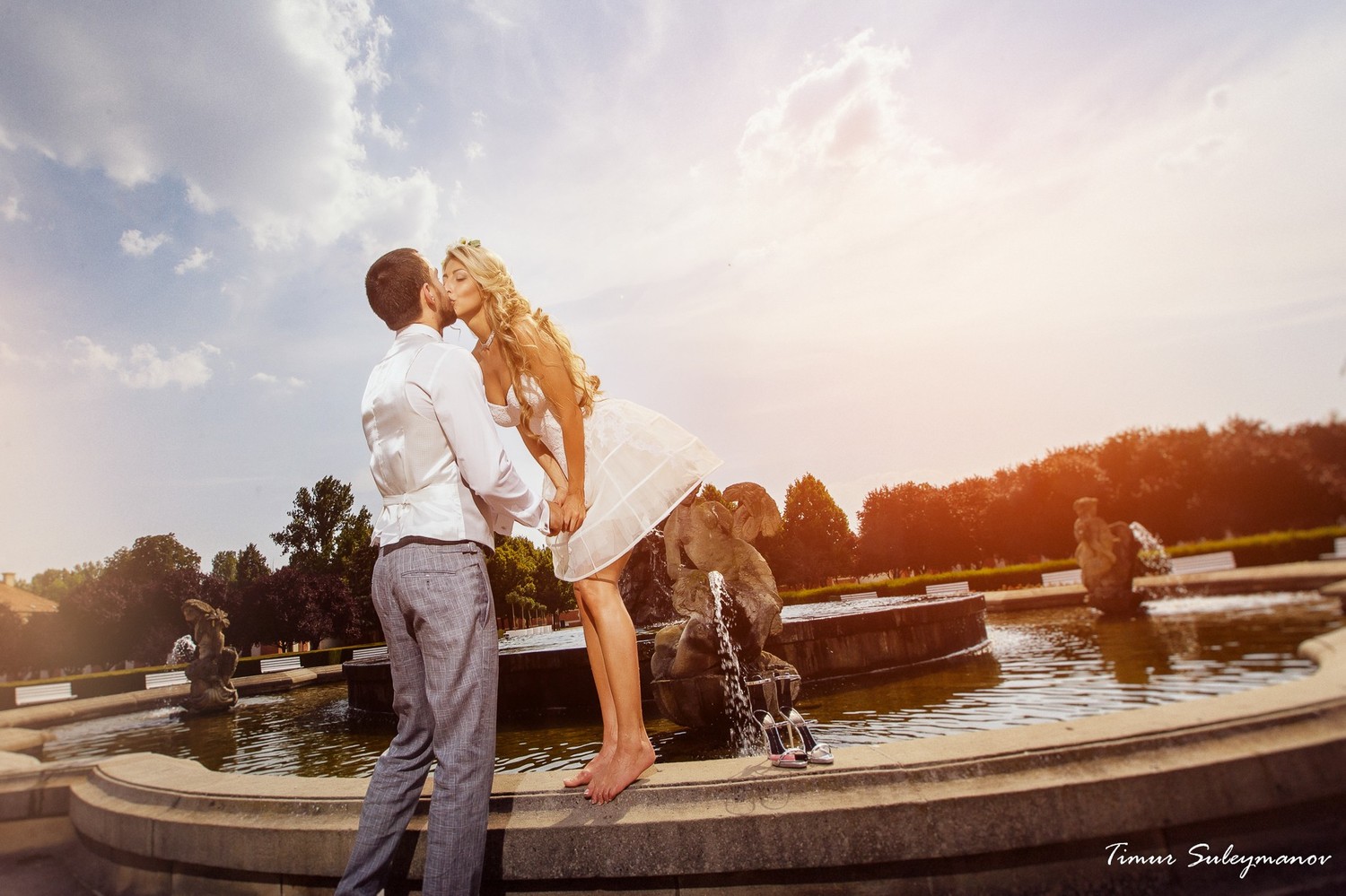 Wedding in the Troja palace