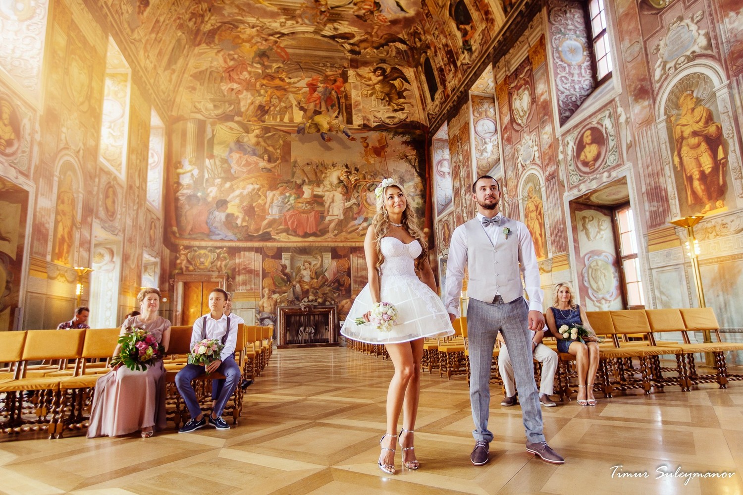 Wedding in the Troja palace