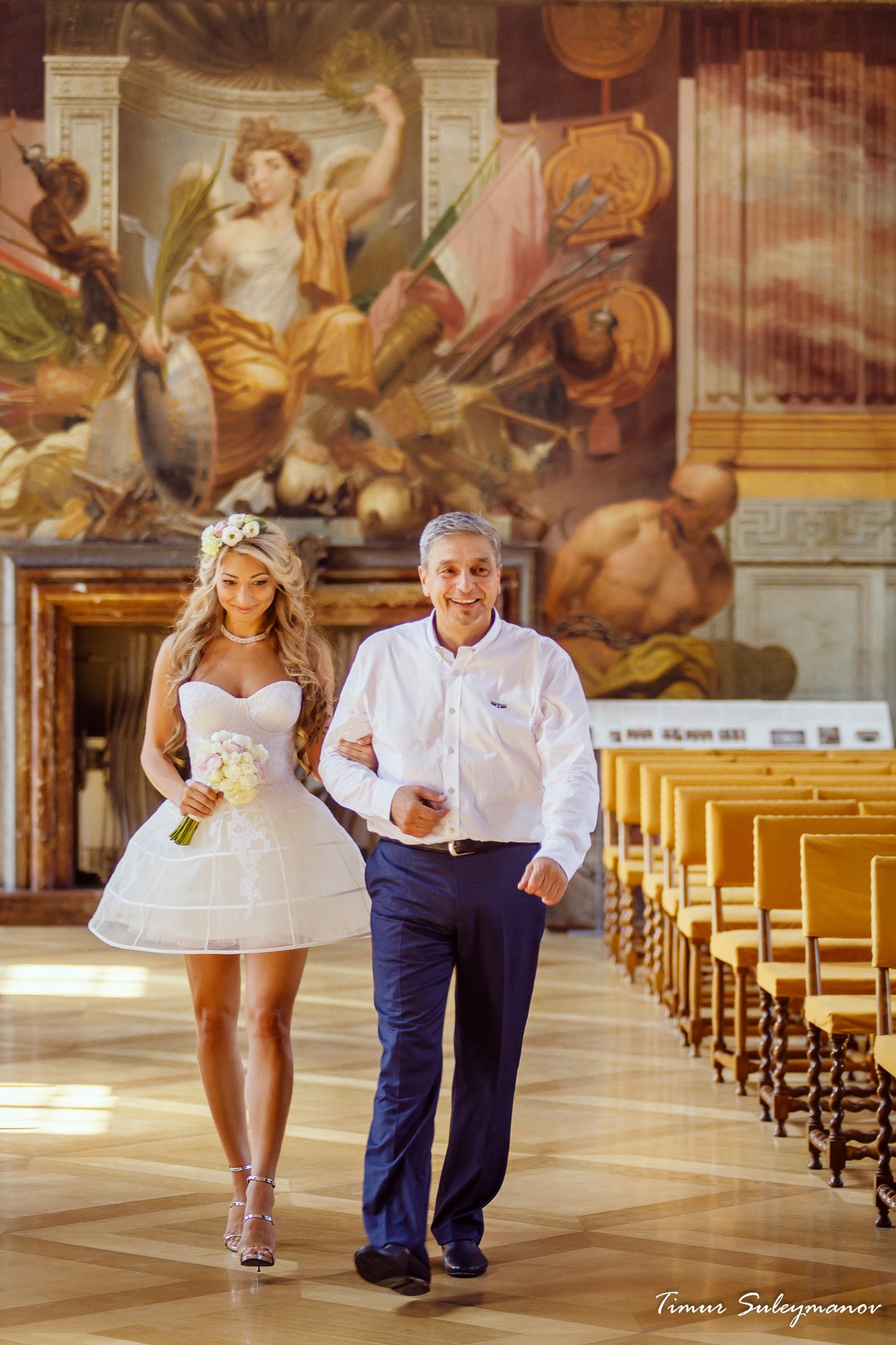 Wedding in the Troja palace