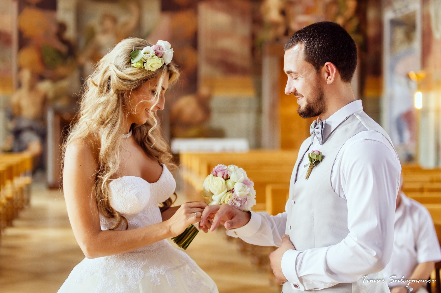 Wedding in the Troja palace