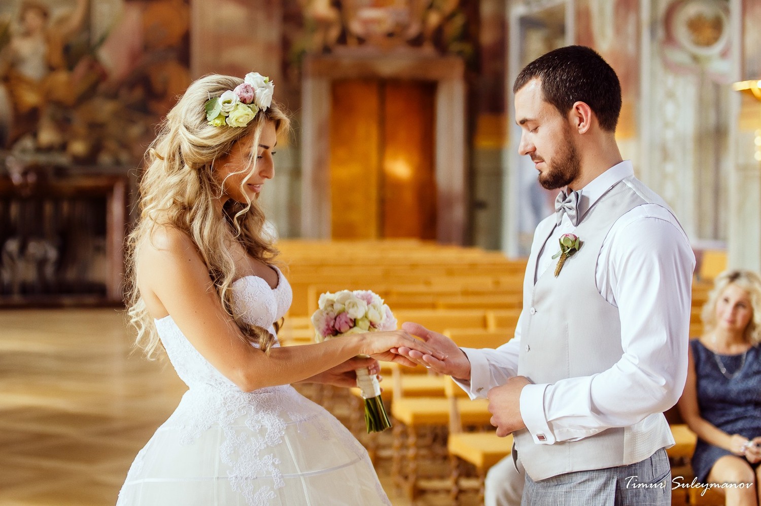 Wedding in the Troja palace