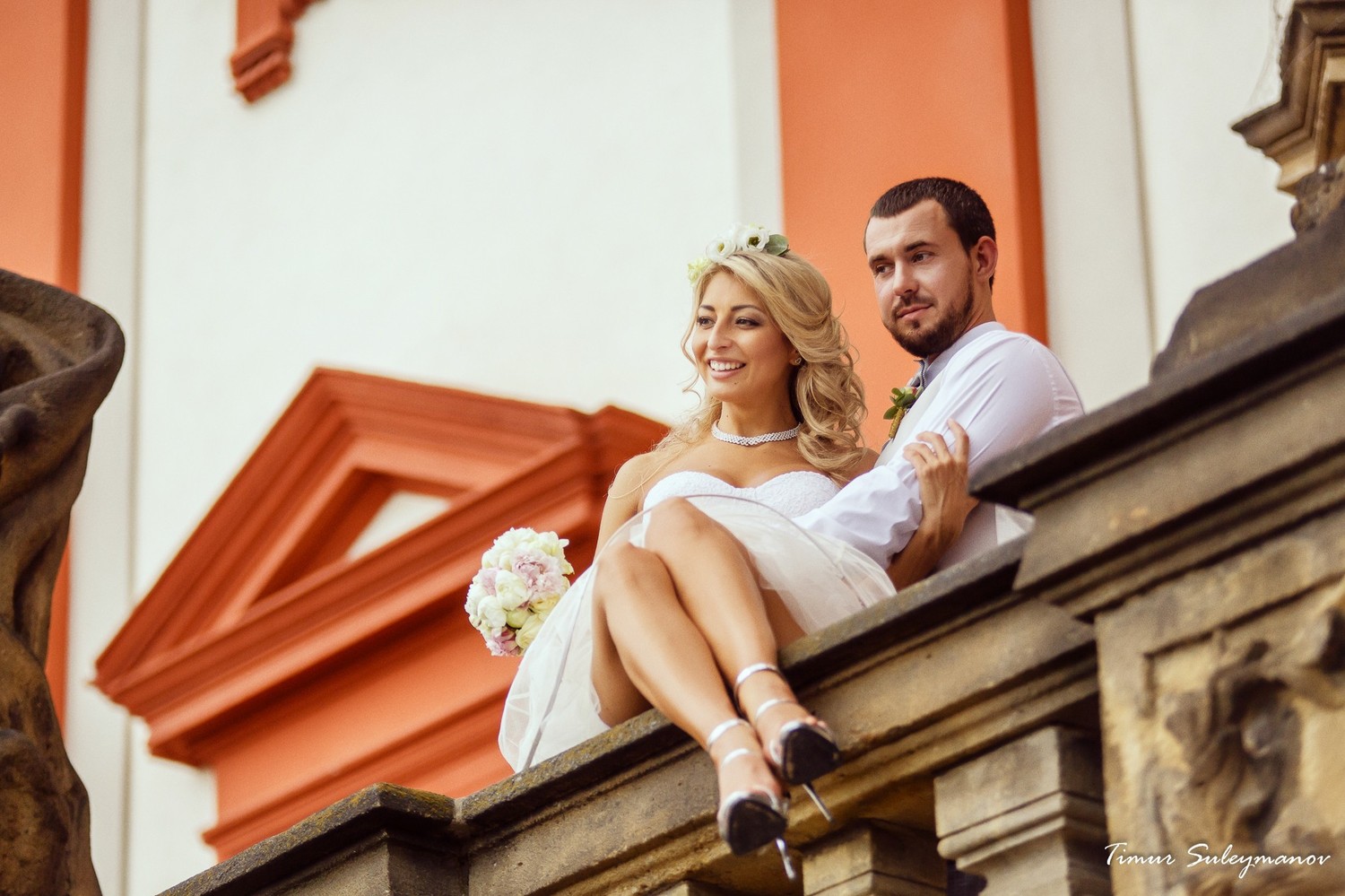 Wedding in the Troja palace