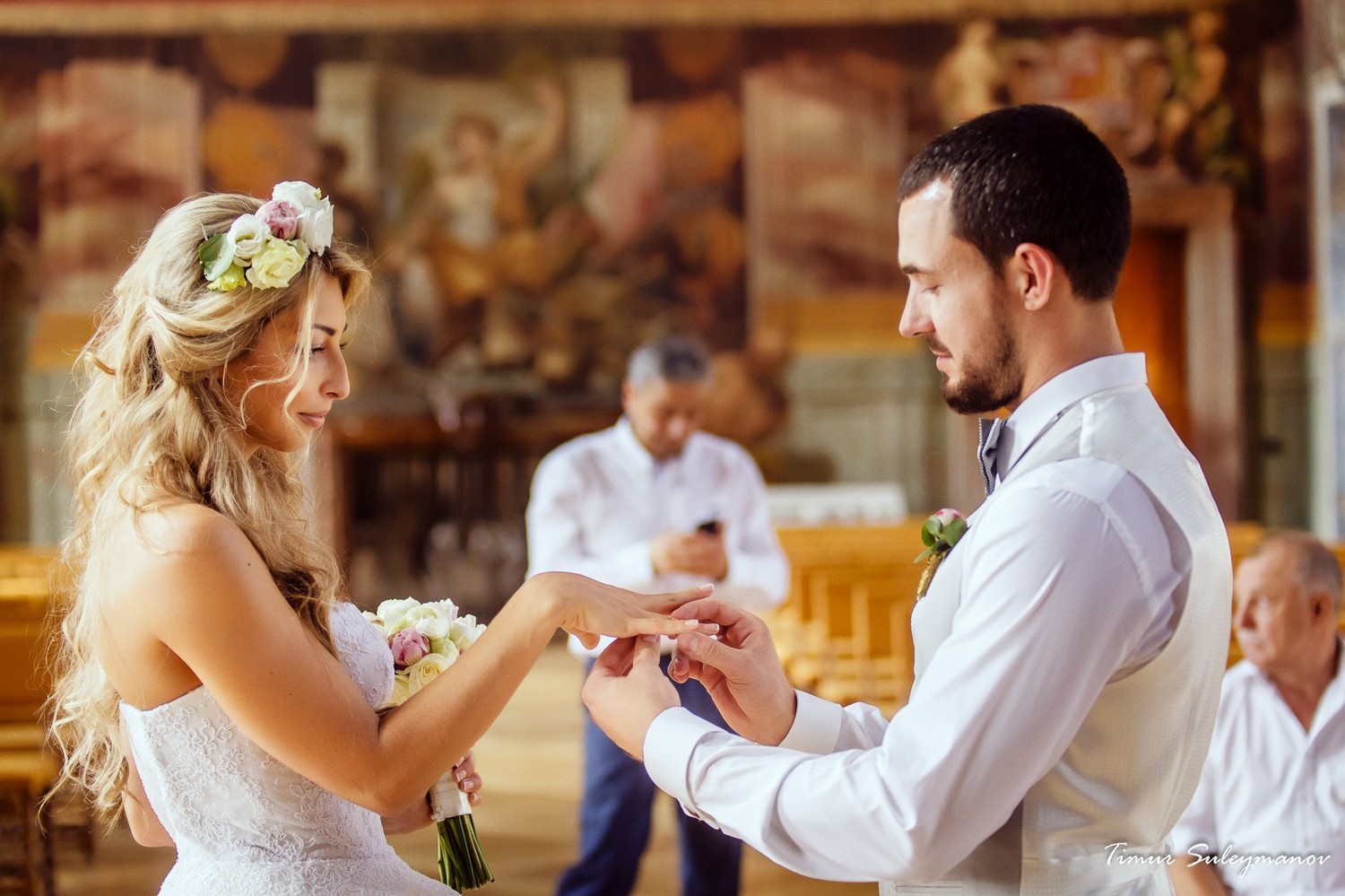 Wedding in the Troja palace