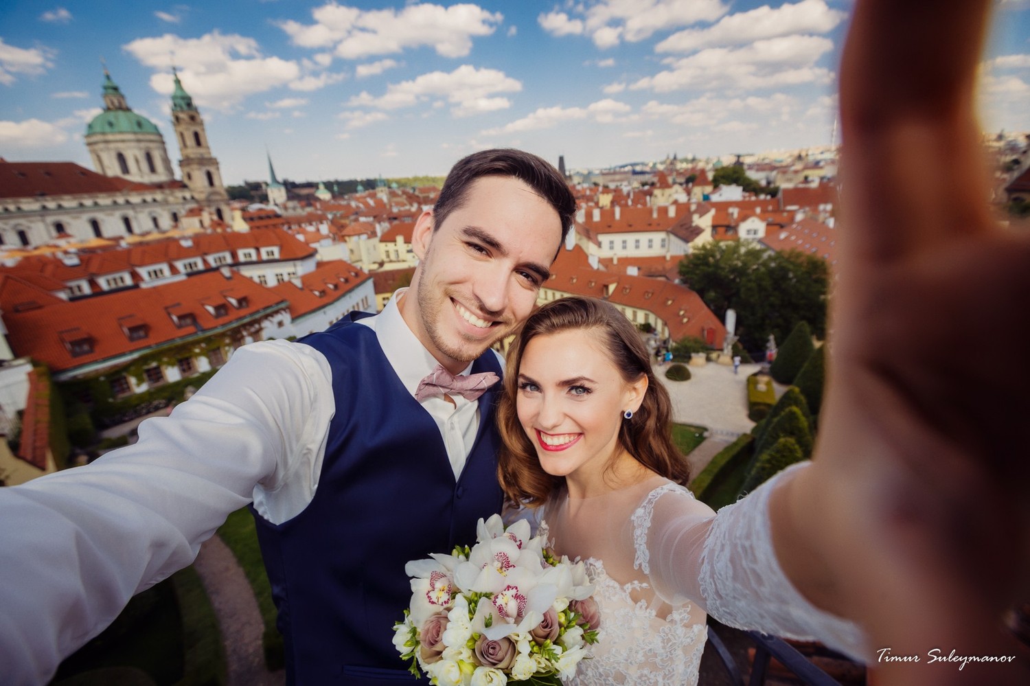 Wedding in the Vrtbovska Garden