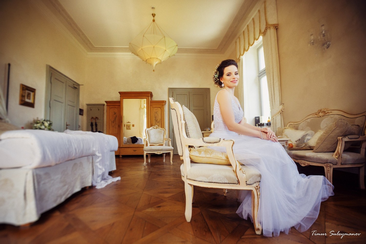 Wedding in the Chateau Mcely