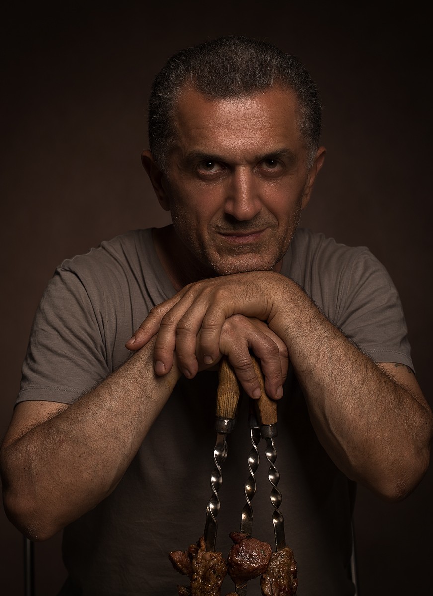 Studio portrait