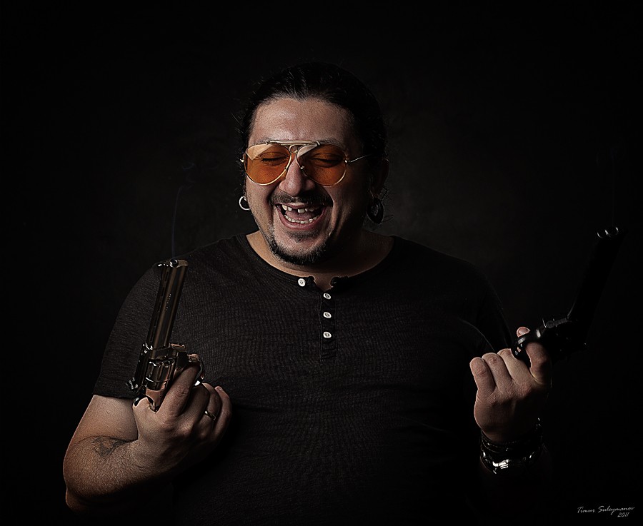 Studio portrait
