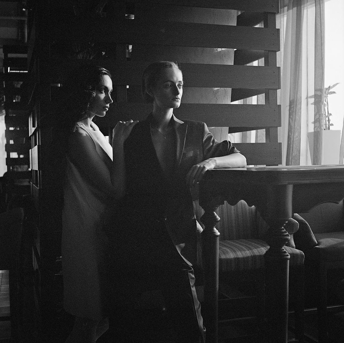 Black and white shoots