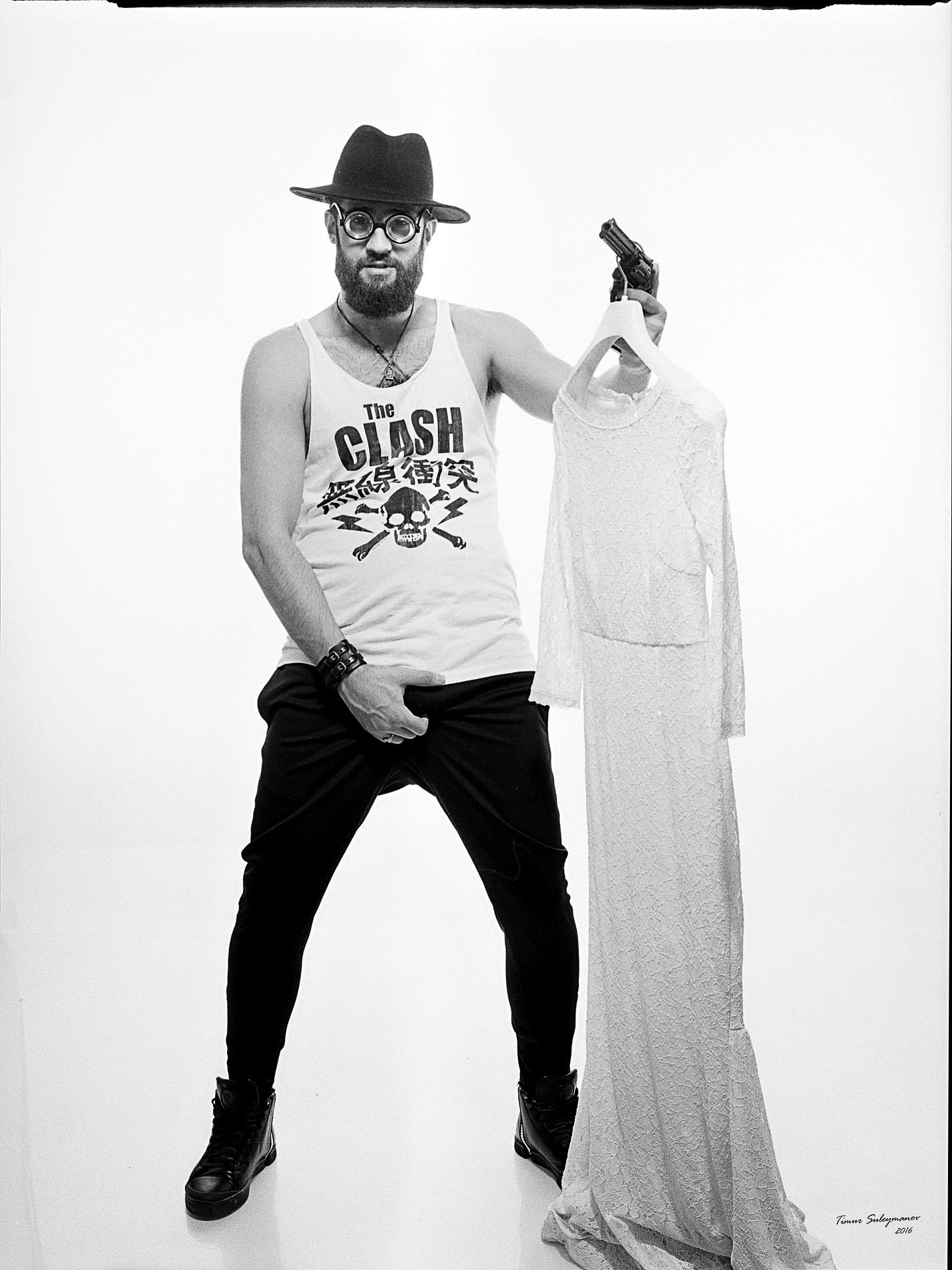 Black and white shoots
