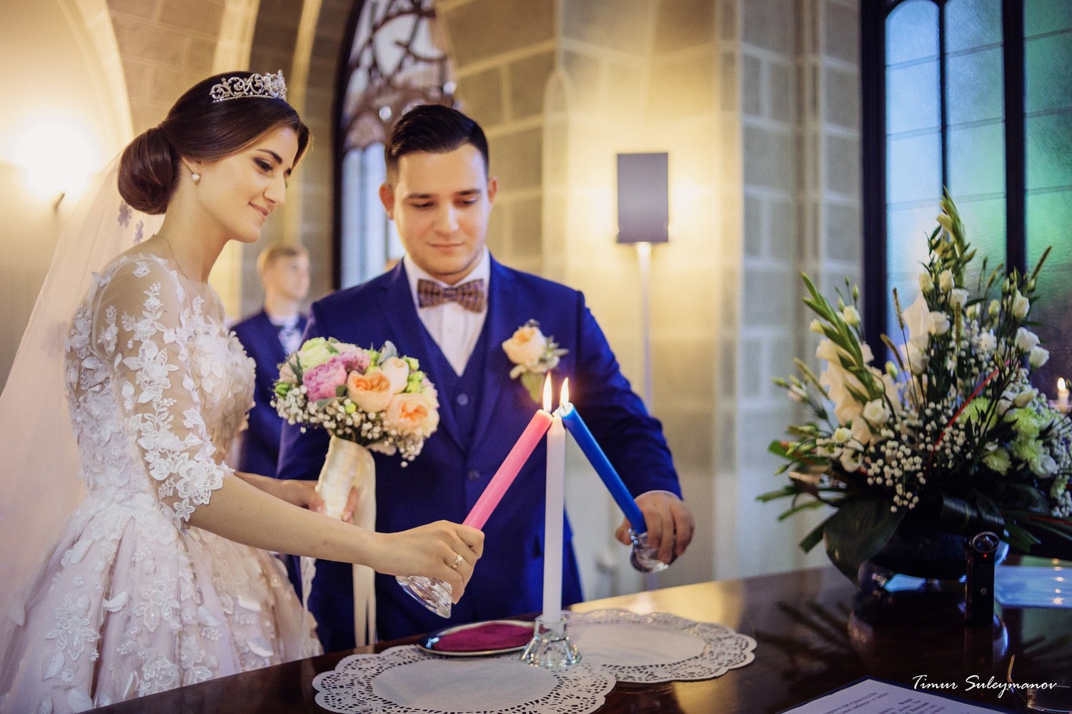 Wedding in the Hluboka Castle