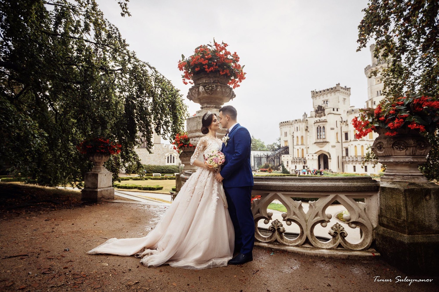 Wedding in the Hluboka Castle