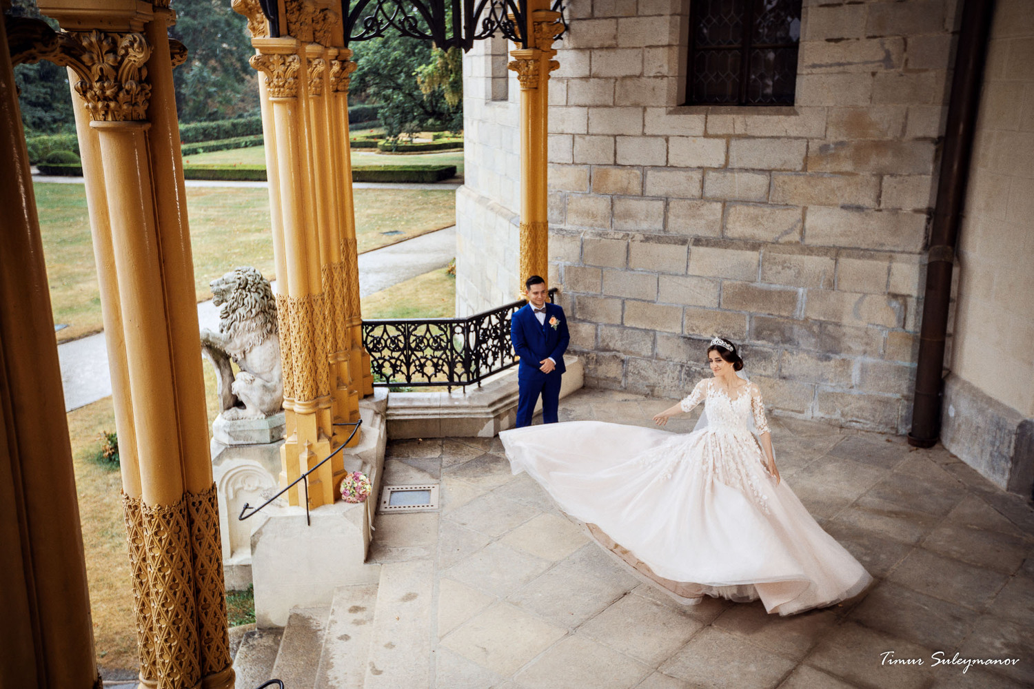 Wedding in the Hluboka Castle