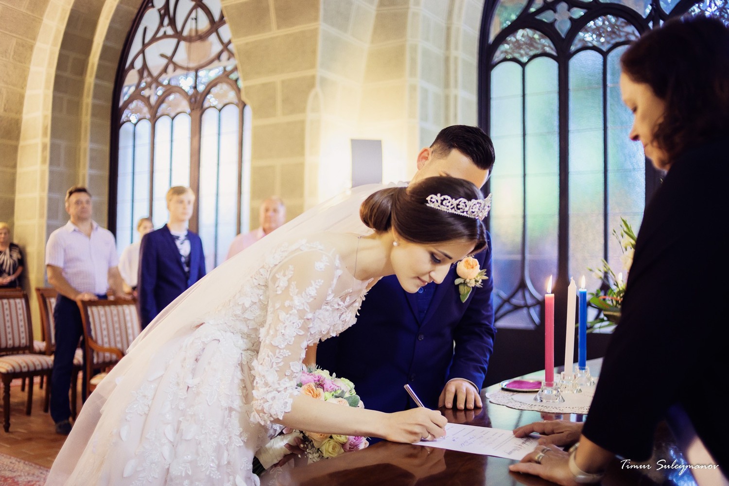 Wedding in the Hluboka Castle