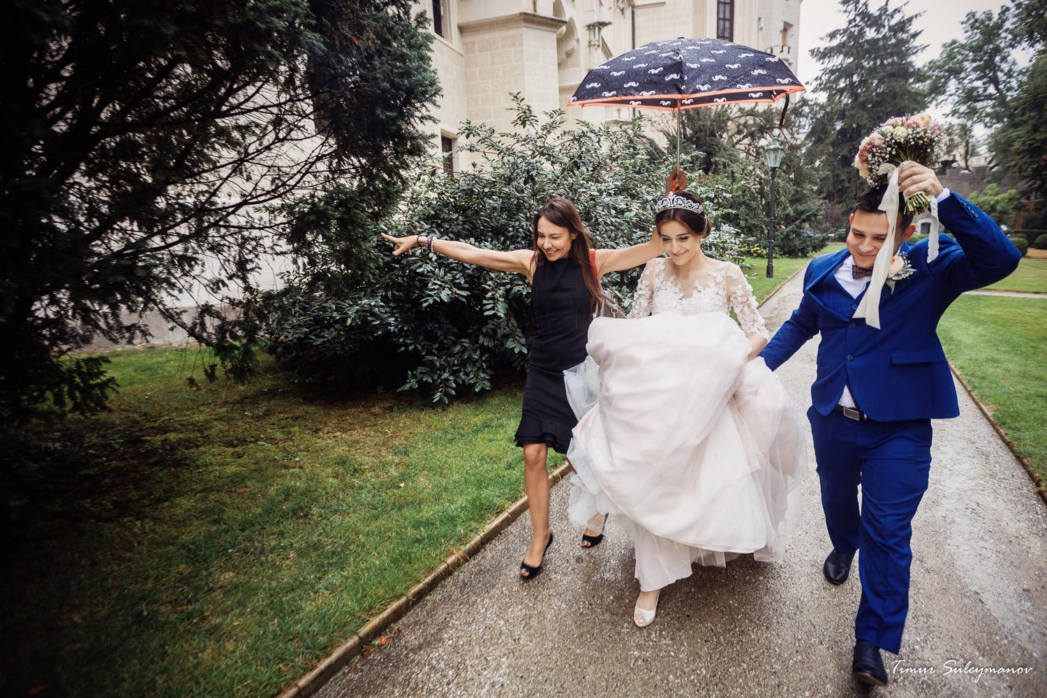 Wedding in the Hluboka Castle
