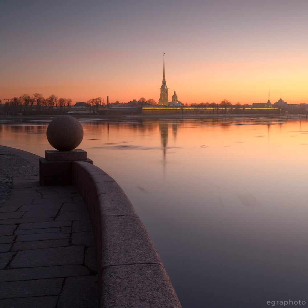 Петербург. Апрель.