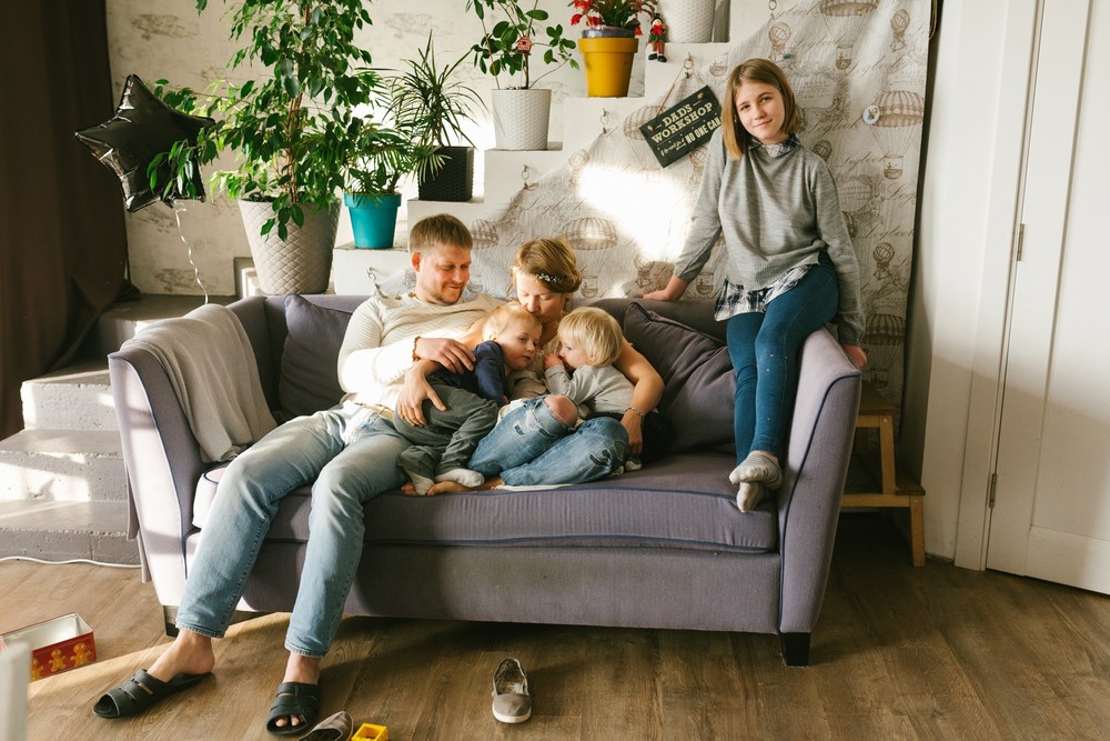 FAMILY - Ира, Витя, Ника, Дима и Саша