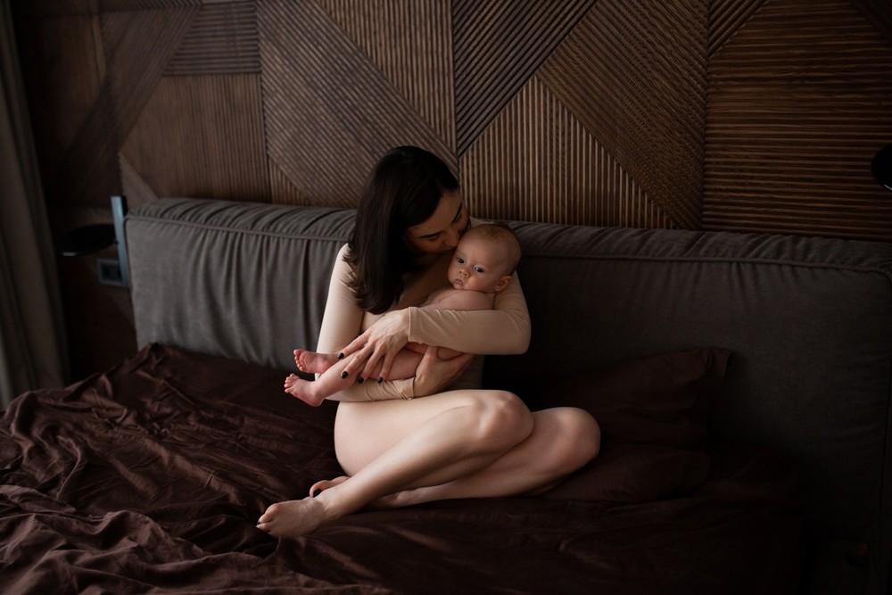 FAMILY - Ann & little Gleb