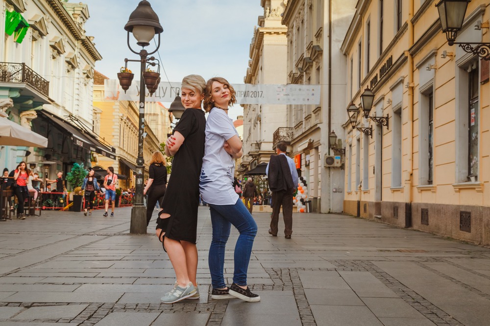 TANYA & ALINA IN BELGRADE
