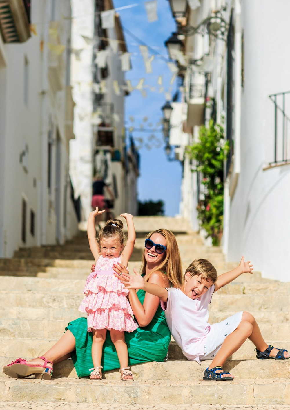 Julia y su familia
