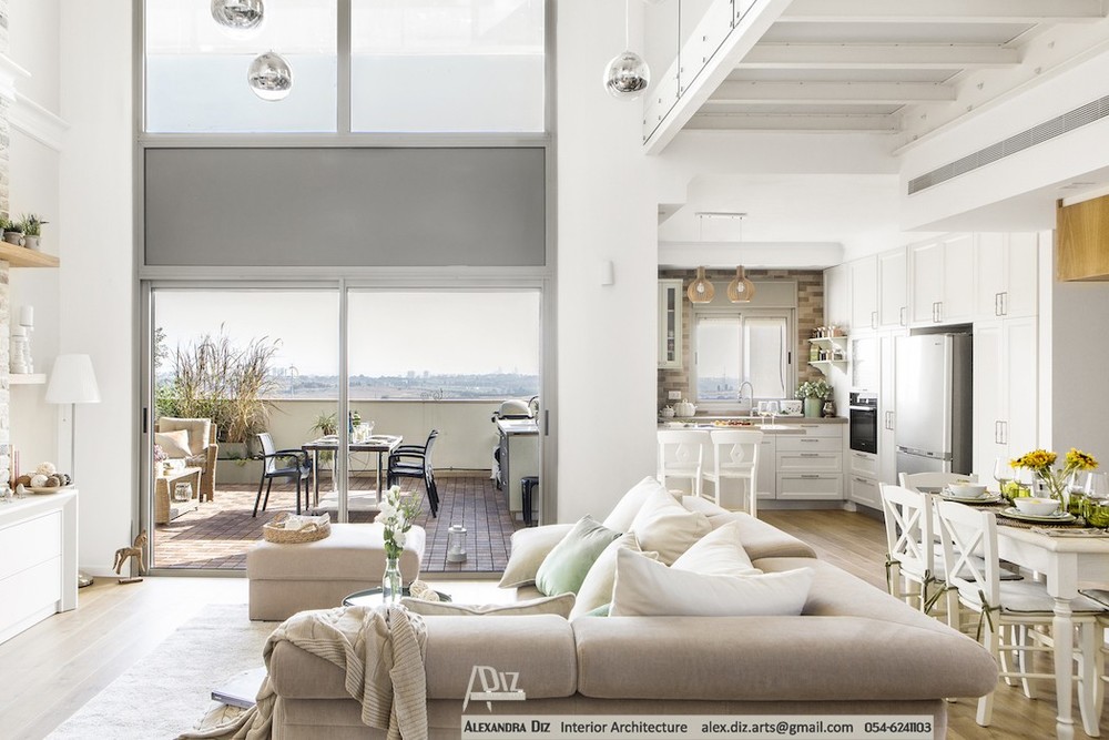 STYLING PROJECT FOR PENTHOUSE IN REHOVOT DESIGNED BY ALEXANDRA DIZ