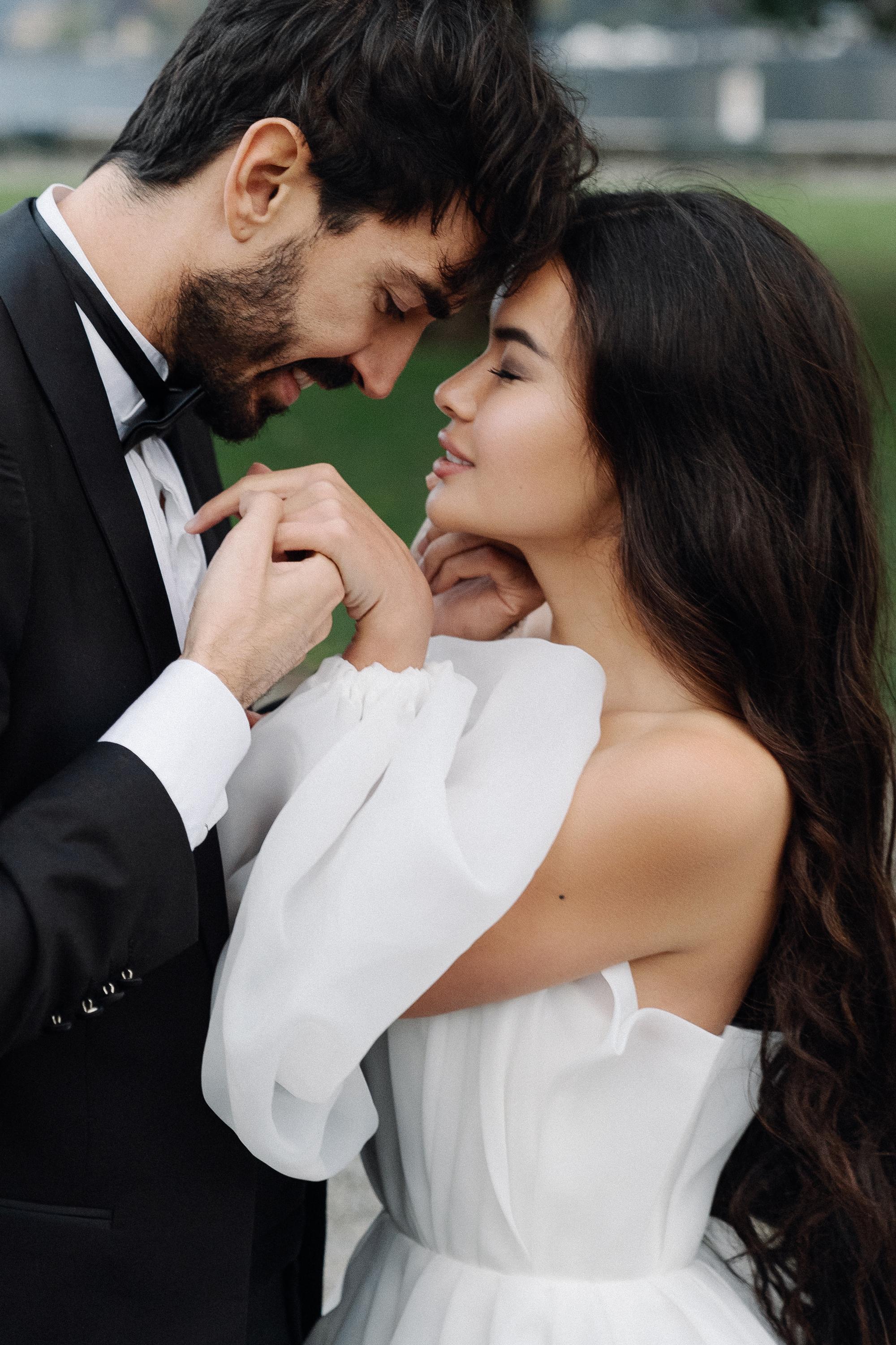 Lake como wedding photoshoot