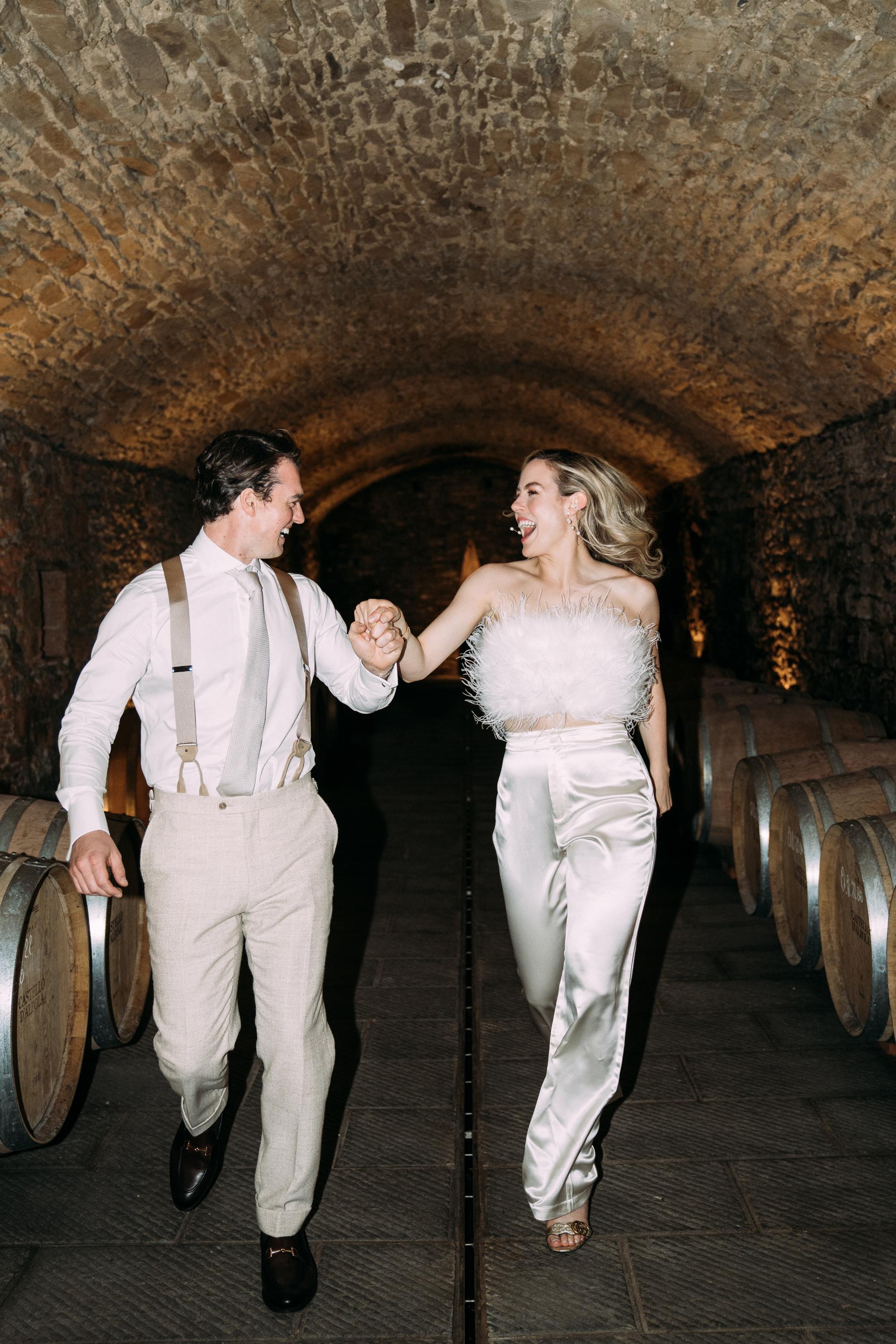 Castello di Albola wedding in Tuscany
