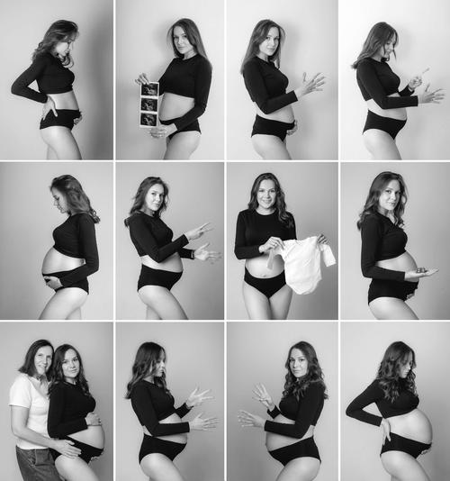 Идеи фотосессии по месяцам беременности
