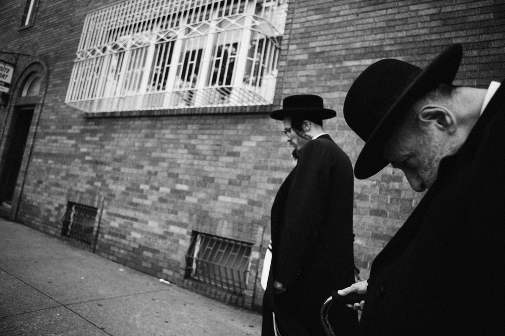 Just right after crossing the Williamsburg Bridge