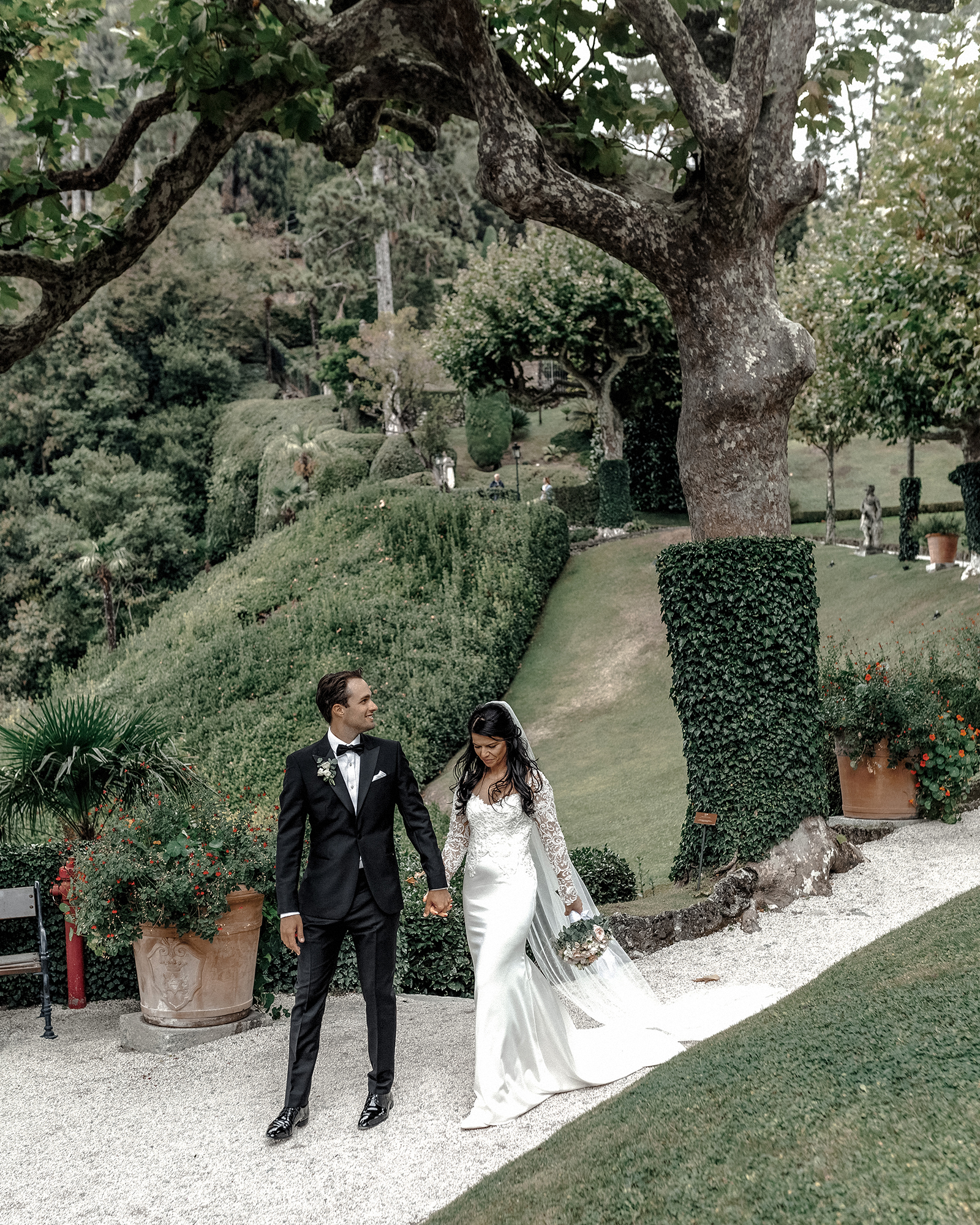 wedding videographer in Villa del Balbianello