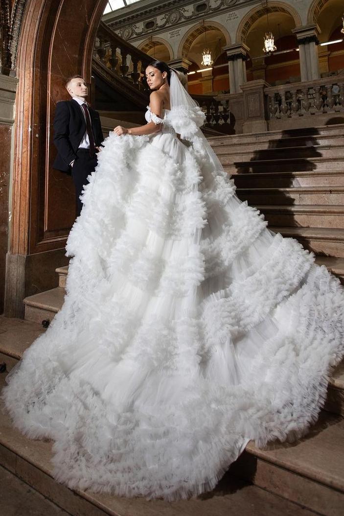 Пошив короткого свадебного платья по фото