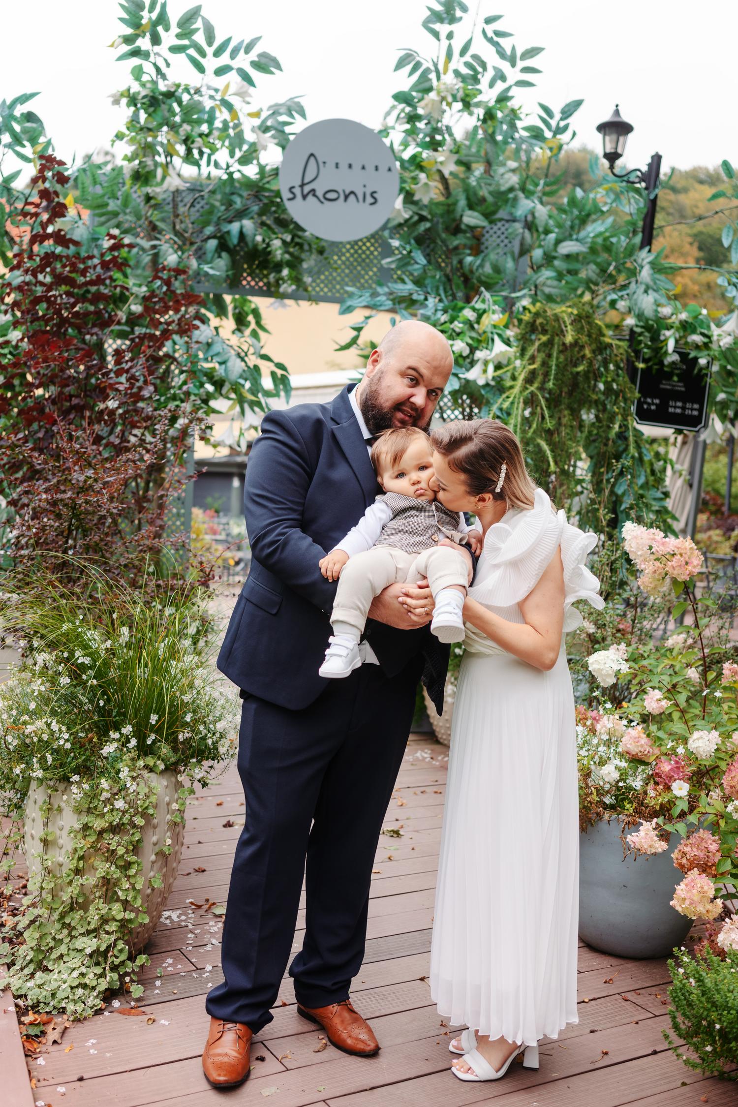 Krikštynų fotosesija