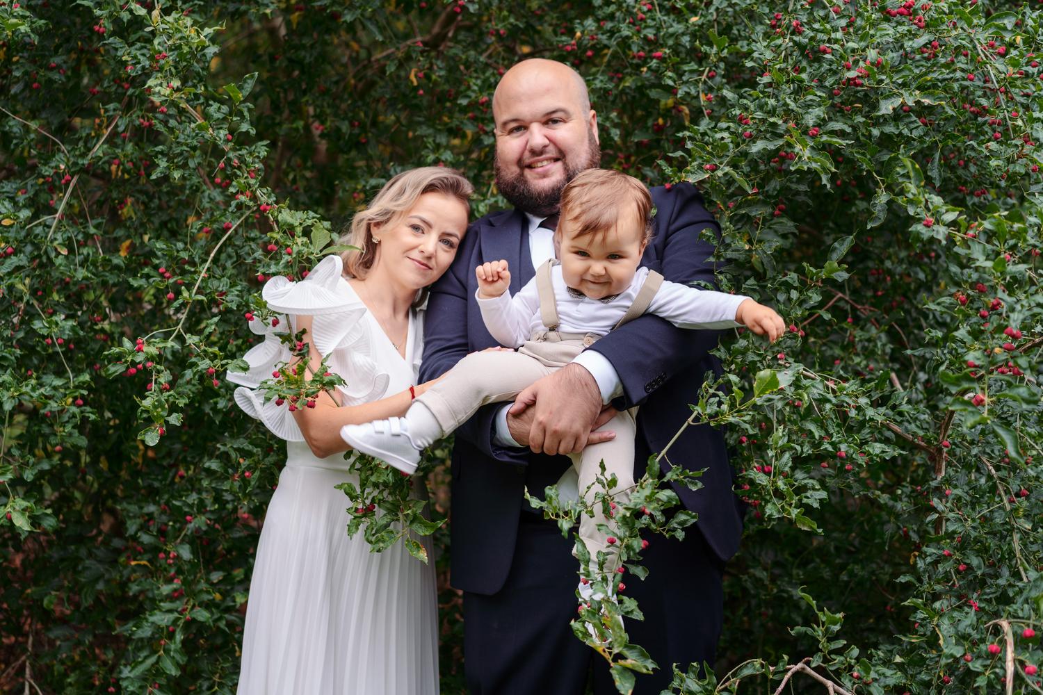 Krikštynų fotosesija