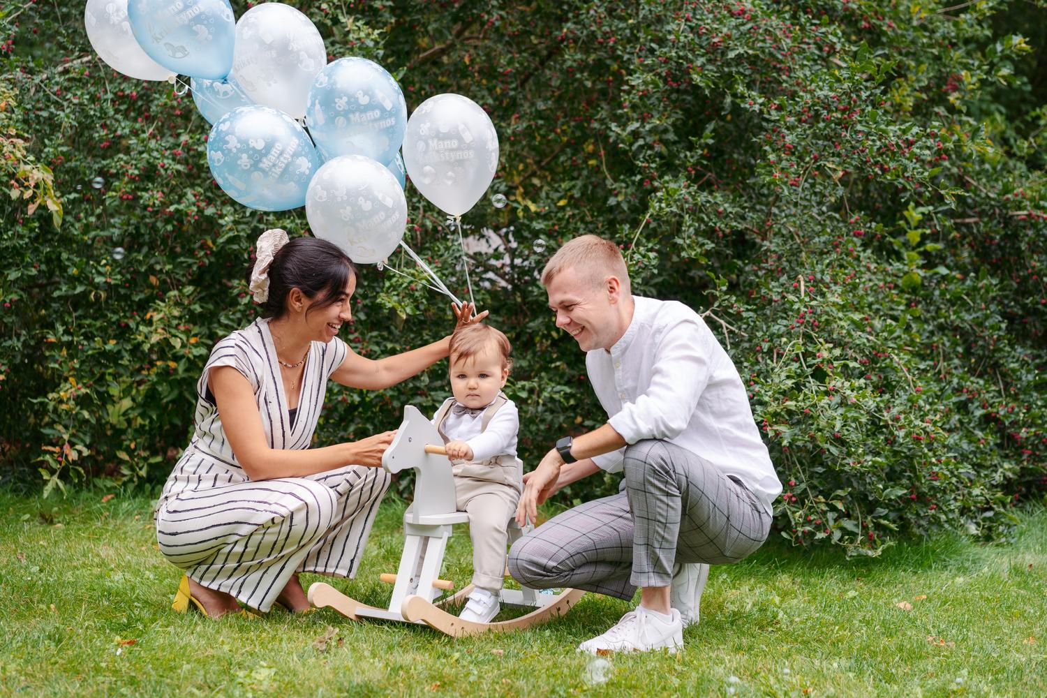 Krikštynų fotosesija