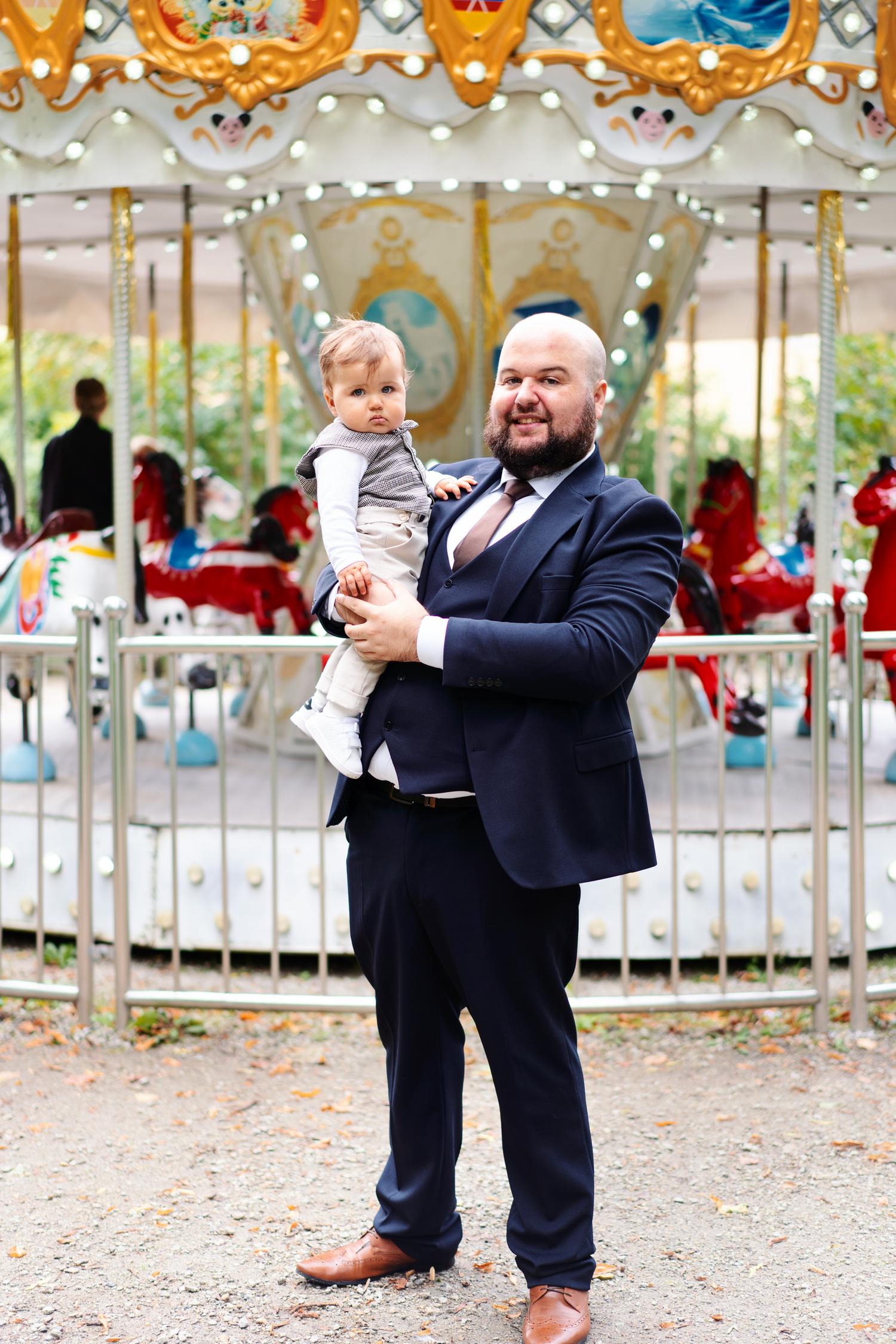 Krikštynų fotosesija