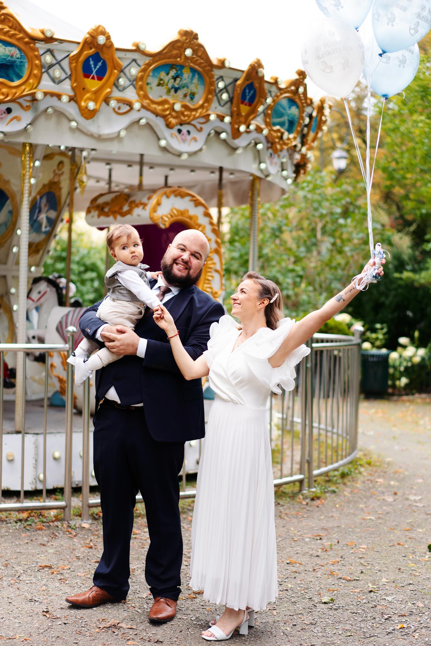 Krikštynų fotosesija