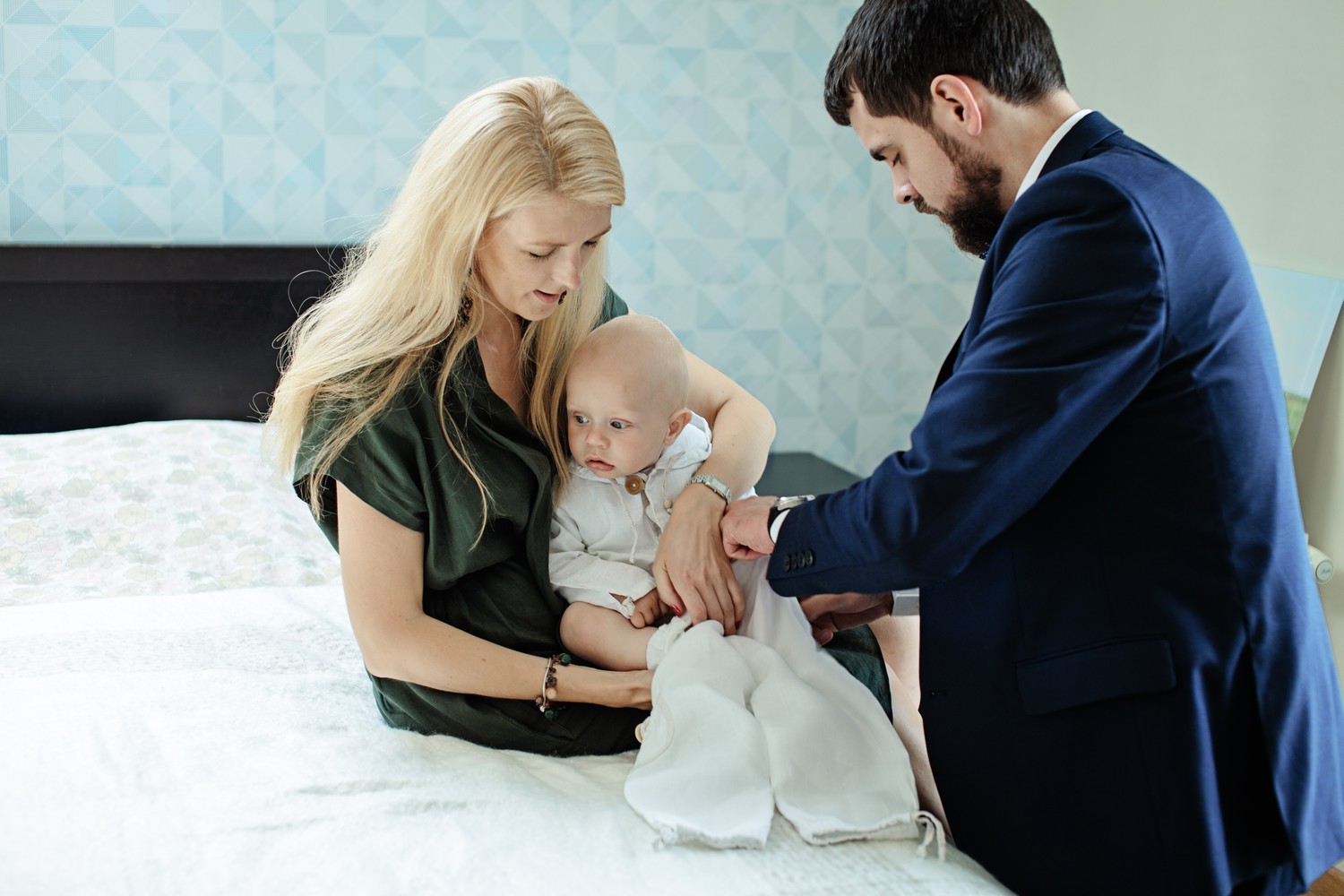 Krikštynų fotosesija