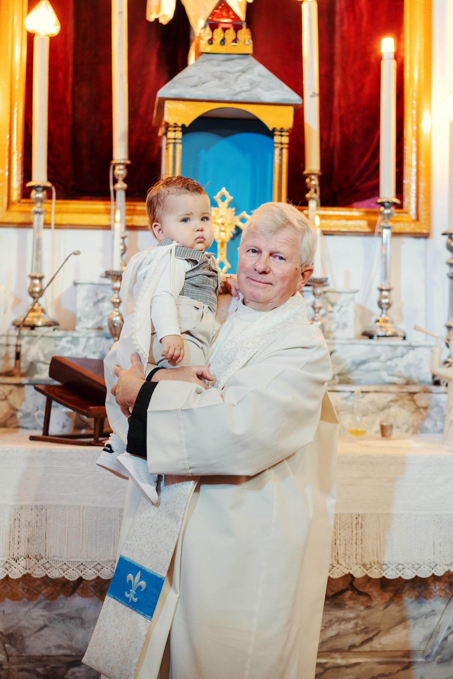 Krikštynų fotosesija