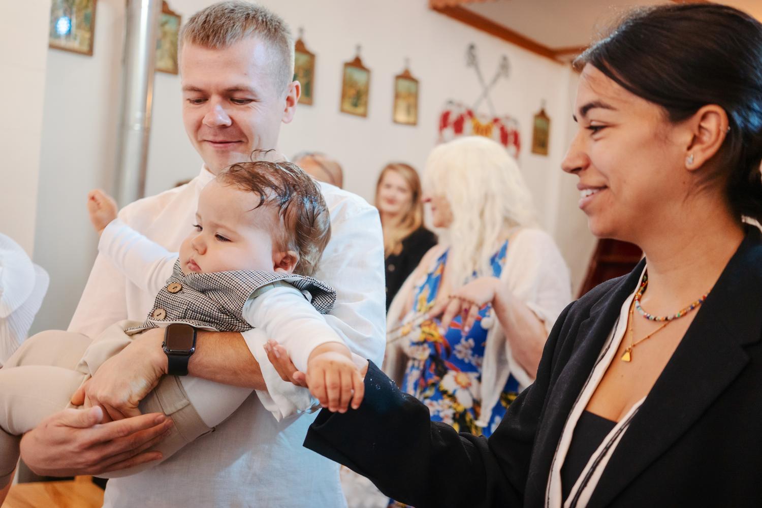 Krikštynų fotosesija