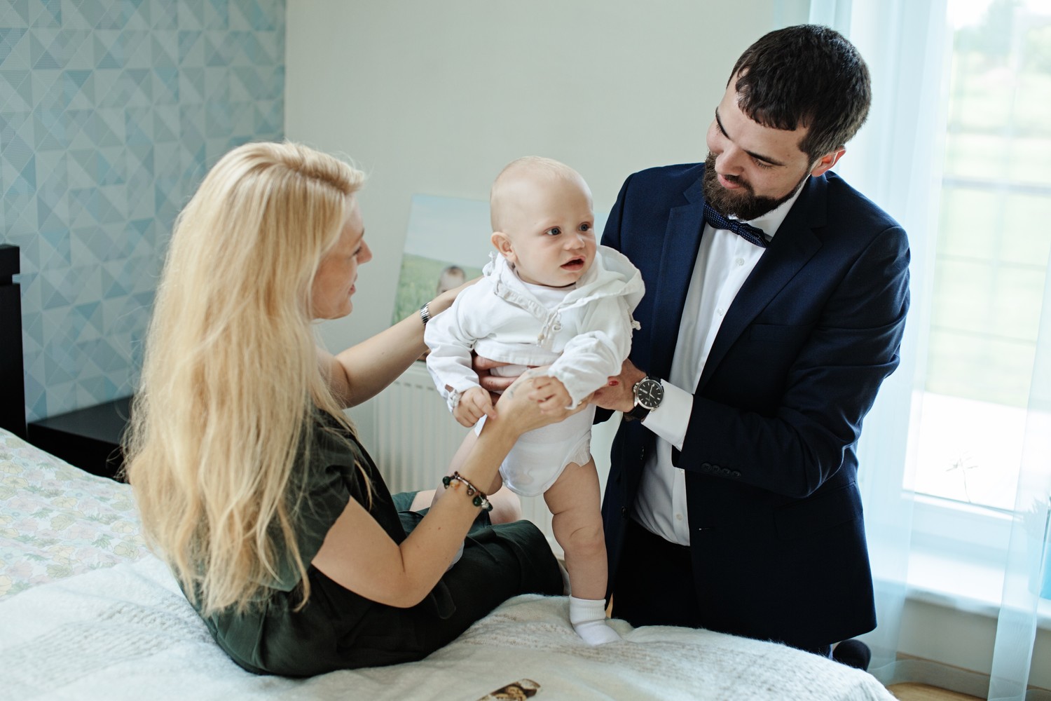 Krikštynų fotosesija