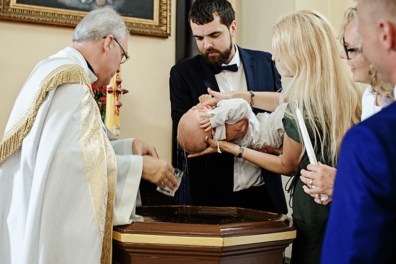 Krikštynų fotosesija