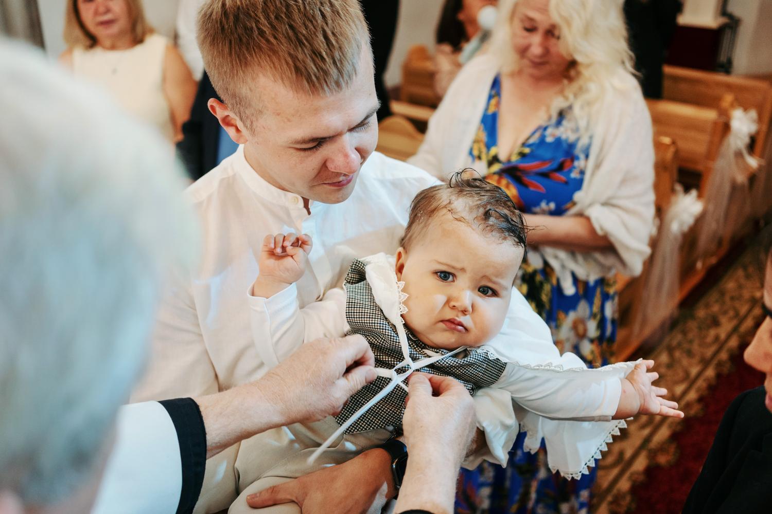 Krikštynų fotosesija