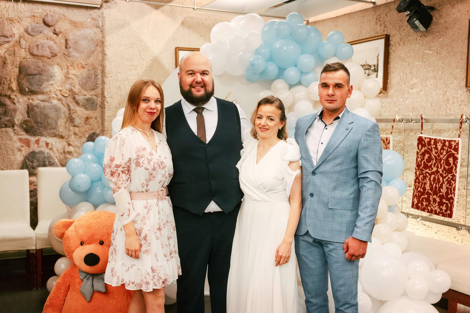 Krikštynų fotosesija