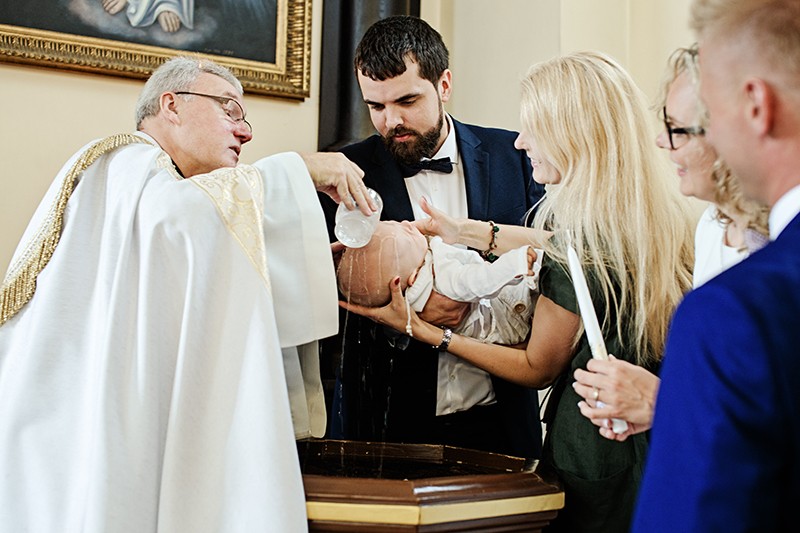 Krikštynų fotosesija