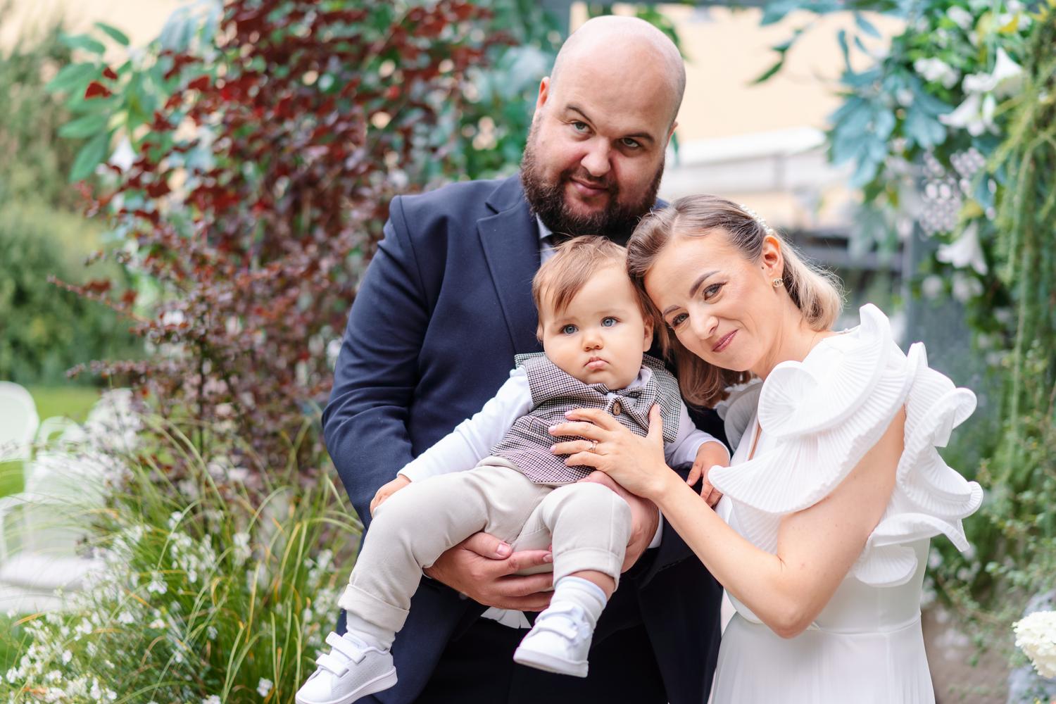 Krikštynų fotosesija