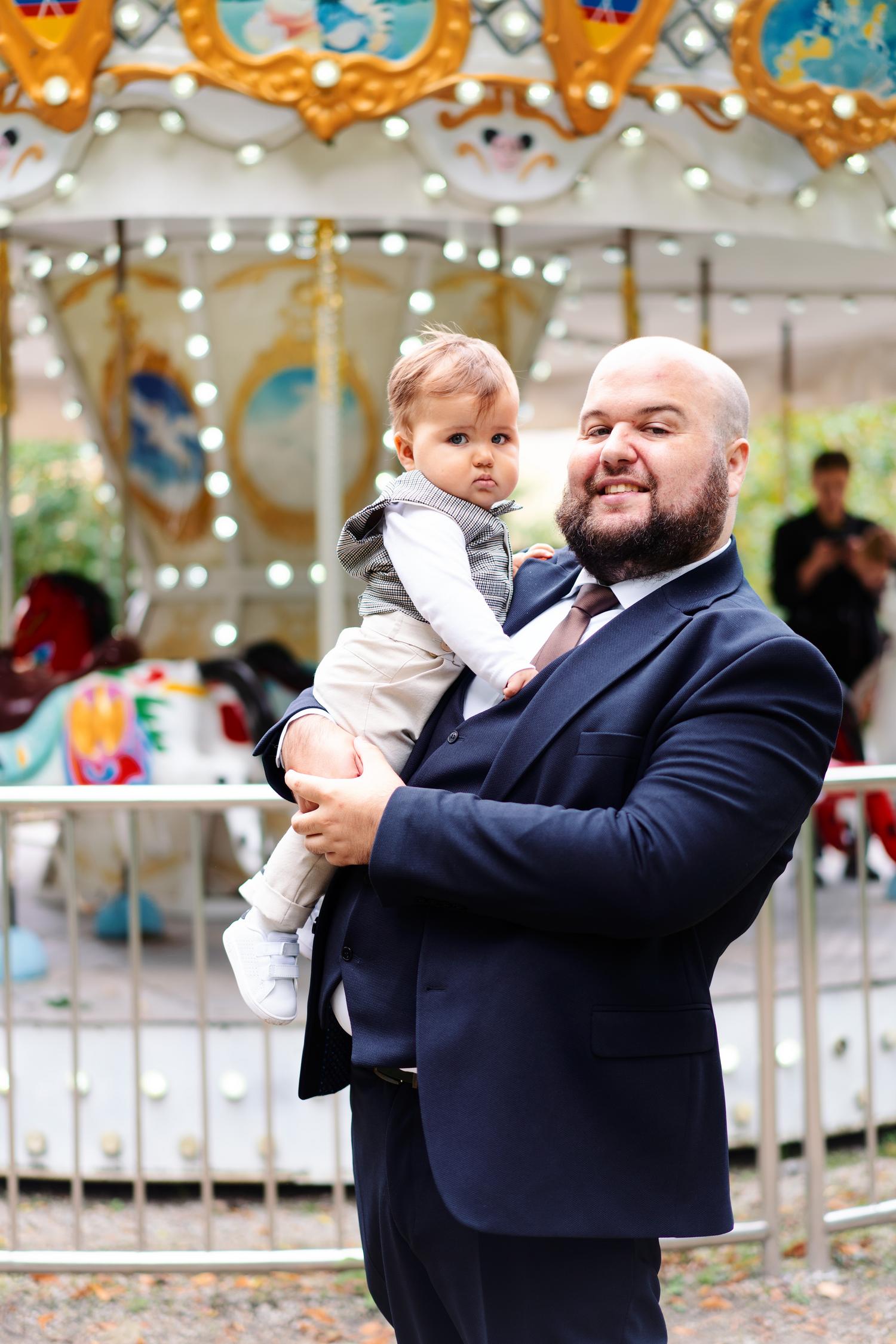 Krikštynų fotosesija